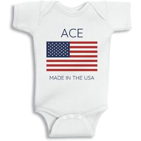 Ace Made in The USA Baby Infant Bodysuit