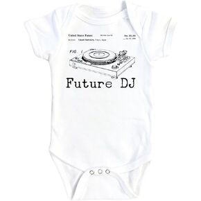Future DJ Patent - Baby Boy Girl Clothes Infant Bodysuit Funny Cute Newborn
