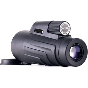 مناظير محمولة عالية الطاقة 10x50 تلسكوب أحادي ، ومقاوم للماء BAK4 PRISM LENS MONOCULAL مع أحادي الحواجز مع حقيبة الظهر لمشاهدة الطيور الحفلات الرياضية الرياضية
