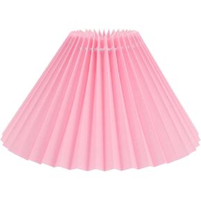IMIKEYA Sturdy Fabric Lamp Decorative Pleated Shade for Ceiling Lamp Easy Install