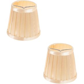 lamp 4pcs Wall Lamp Shade Ceiling Lamp Shade Cloth Lamp Shade Decor Lampshades Small Ceiling Chandelier Lamp Shade Cover Lamp Shades for Wall Lamps Wrinkle Accessories Desk lamp