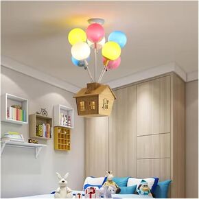 Kids Room Chandelier for Bedroom Living Room Nursery Girl Chandelier Indoor Home Art Decor Balloon Ceiling lamp,Modern Lighting