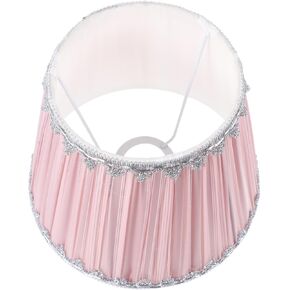 Fabric Lampshade for Home 1pc Light Accessory Pleated Design Soft Warm