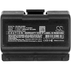 This Battery fits Zebra's QLN220 QLN320 ZQ510 ZQ520 ZQ500 ZR628 ZR638 ZQ610 ZQ620 ZQ610HC ZQ620HC QLn220HC QLn320HC and Part Number P1031365-025 P1023901 P1023901-LF AT16004 P1051378 and More!