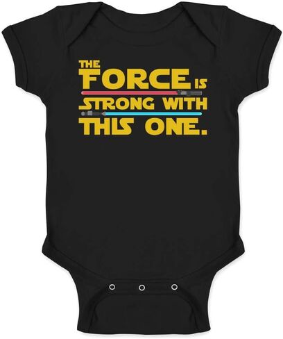 Pop Threads The Force Is Strong With This One Infant Baby Boy Girl Bodysuit in Saudi Arabia