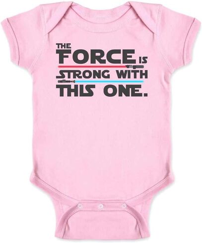 Pop Threads The Force Is Strong With This One Infant Baby Boy Girl Bodysuit in Saudi Arabia