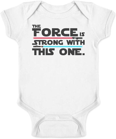 Pop Threads The Force Is Strong With This One Infant Baby Boy Girl Bodysuit in Saudi Arabia