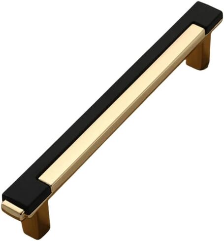 Cupboard Handles,Aluminum Alloy Kitchen Cabinet Door Handle,Door Pull Furniture Cabinet Wardrobe Handle Drawer Kitchen Cupboard Metal Black Gold Chrome Dresser Square Knob,Handle(Handle 2) in Saudi Arabia