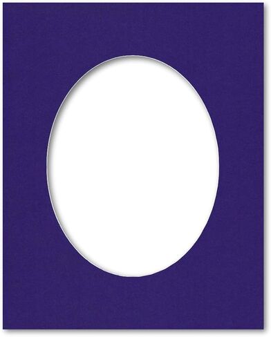 16x20 Matting for 11x14 Oval Photograph or Artwork 4-Ply Bevel Cut Acid Free Matboard for Picture framing (Maroon Burgundy) in Saudi Arabia
