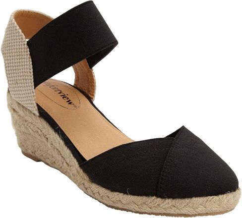 Comfortview Women's Wide Width The Abra Espadrille in Saudi Arabia