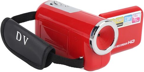 Digital Video Camera 2 Inch Color Screen 1080P 16MP 16x Zoom DV Camcorder for Travel Campus Growth Record (shenruifafmgduozv92-12) in Kuwait