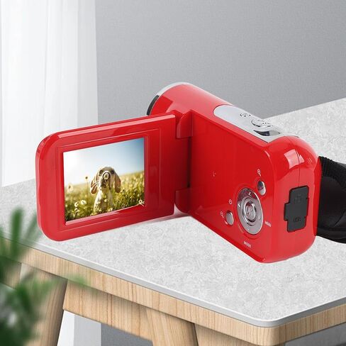 Digital Video Camera 2 Inch Color Screen 1080P 16MP 16x Zoom DV Camcorder for Travel Campus Growth Record (shenruifafmgduozv92-12) in Kuwait