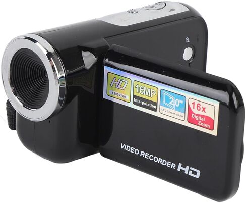 Digital Video Camera 2 Inch Color Screen 1080P 16MP 16x Zoom DV Camcorder for Travel Campus Growth Record (shenruifafmgduozv92-12) in Saudi Arabia