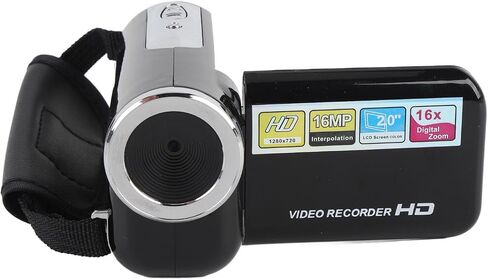 Digital Video Camera 2 Inch Color Screen 1080P 16MP 16x Zoom DV Camcorder for Travel Campus Growth Record (shenruifafmgduozv92-12) in Saudi Arabia