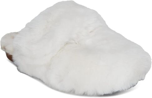 Aetrex Misty Orthopedic Fluffy Slippers - Womens Slippers Adjustable Crossed Straps Arch Support Memory Foam Fluffy Slippers for Women in Saudi Arabia