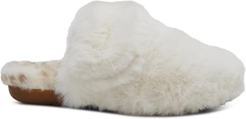 Aetrex Misty Orthopedic Fluffy Slippers - Womens Slippers Adjustable Crossed Straps Arch Support Memory Foam Fluffy Slippers for Women in Saudi Arabia