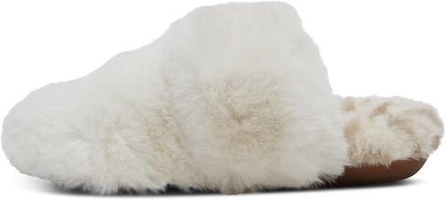 Aetrex Misty Orthopedic Fluffy Slippers - Womens Slippers Adjustable Crossed Straps Arch Support Memory Foam Fluffy Slippers for Women in Saudi Arabia