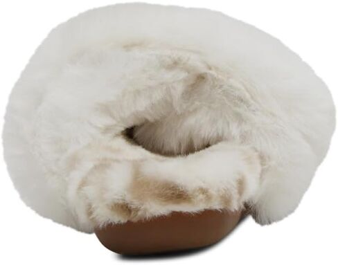 Aetrex Misty Orthopedic Fluffy Slippers - Womens Slippers Adjustable Crossed Straps Arch Support Memory Foam Fluffy Slippers for Women in Saudi Arabia