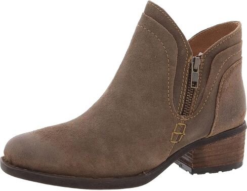 BORN Womens Malta II Zipper Suede Booties in Saudi Arabia