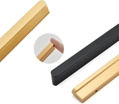 Cupboard Handles,Aluminum Alloy Kitchen Cabinet Door Handle,Solid Aluminum Alloy Kitchen Cabinet Door Handle,Straight Type Cupboard Drawer Bedroom Furniture Handles Lengthen Pull, Bathroom Door Closet in Saudi Arabia