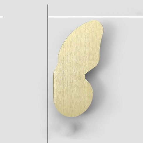 Cupboard Handles,Aluminum Alloy Kitchen Cabinet Door Handle,2 Packs Drawer Knobs Shape Cupboard Handles Kitchen Door Levers for Bathroom,Closet,Wardrobe,Children's Room Pulls Cabinet Pulls Aluminum Al in Saudi Arabia