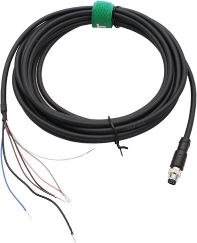 M8 for Basler Camera ace 2 V, Boost R, Racer 2 S, Vision System Sensor Industrial Automation Control, 6 Pin A-Coded, Shielded, 5m in Saudi Arabia