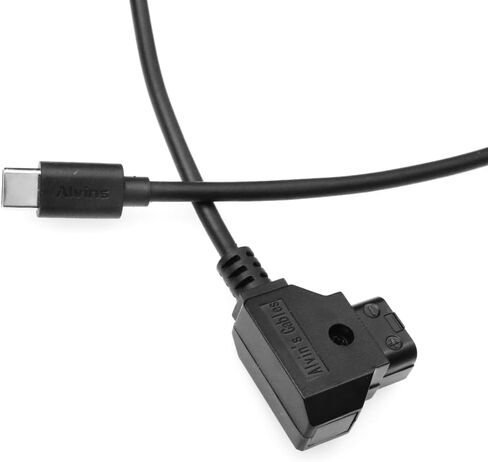 كابلات Alvin's DTAP إلى كابل الطاقة USB-C لمحرك DJI Focus Pro ، فائقة النيابة D-TAP إلى Type-C محسّنة للطاقة لمحرك Tilta Nucleus Nano II اللاسلكي المحرك اللاسلكي in Kuwait