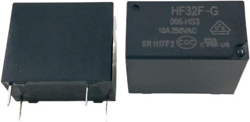 Relay HF32F-G-005-HS3 One Set of Normally Open 4-pin 10A250AC Replaces SJ-S-105DMH in Kuwait