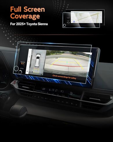 CDEFG for 2023 2024 Toyota Corolla Cross Screen Protector (L -LE-SE-Nightshade-XSE-Hybrid LE-Hybrid SE-Hybrid Nightshade-Hybrid XLE) 8 بوصة شاشة لمس راديو معلومات ترفيهية لعام 2023 2024 غطاء عرض ملحقات تويوتا كورولا (8 بوصة مقسى زجاج in Kuwait