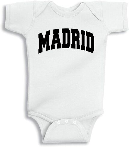 Madrid Collegiate Baby Infant Bodysuit in Saudi Arabia