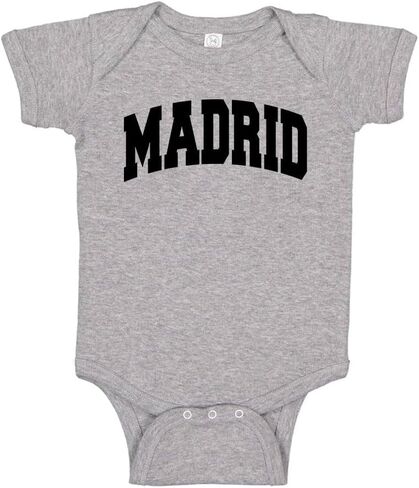 Madrid Collegiate Baby Infant Bodysuit in Saudi Arabia