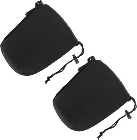 2PCS Camera Lens Lens Bagous Neoprene Carmsring Bage لحجم تخزين الكاميرا بقطر 11 سم 9 سم قطره in Kuwait
