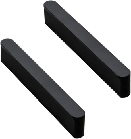 T بار مقبض ، مقابض أبواب المطبخ ، حانة الفولاذ الفضي ، مقابض أبواب الألومنيوم مع مسامير مقابض المطبخ غرفة نوم للخزانات ، أدراج ، حمام ، أسود (ثقب المسافة: 64 ملم) in Saudi Arabia