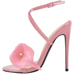 Richealnana Women's Ankle High Heeled Ankle Strap Stilletos Sandals