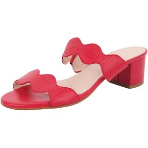 Patricia Green Palm Beach Block Heel Scalloped Sandal