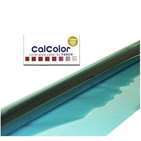 Rosco CalColor 4390 - CalColor 90 Cyan Gel - 20 x 24 Sheet