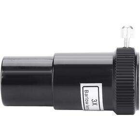 3X Barlow Lens Lightweight Plastic for Astronomic Telescope Eyepieces
