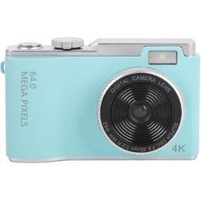 4K Digital Camera, 16X Zoom Video Camera Camcorder 64MP 2.4 Inch Screen Digital Camera Recorder Vlogging Camera Built in Mic, Handycam Camcorder for Teens Beginners Travel