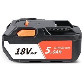 VINIDA 2P R840085 4.0Ah Lithium-ion Battery Replacement for Ridgid 18V Battery Lithium-ion Compatible with Ridgid Battery 18V R840087 R840083 R840085 R840086 R840089 Drill Tools