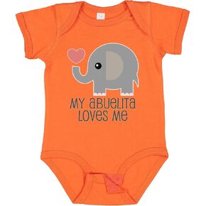 inktastic بلدي abuelita يحبني الحفيد bodysuit