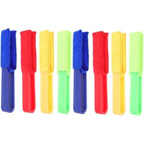 4pcs Shutter Cleaner Duster Tool Kit Removable Sleeves for Efficient of Blinds Air Conditioners and Tight Spaces Lightweight and Sturdy Cleaning Supplies
