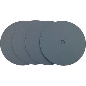 4'' Black Waterproof Hook and Loop Grip Sanding Discs (50 Pack, 120 Grit)