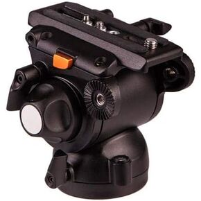 صورة إلكترونية بواسطة Ikan GH03F Flat Base Pro Fluid Video Head 11 رطل كحد أقصى