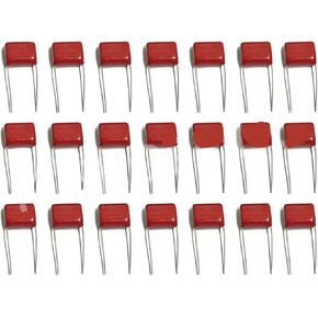 100PCS CBB22 450V105J 450V 1UF 105J Pitch 15mm Polypropylene Film Capacitor