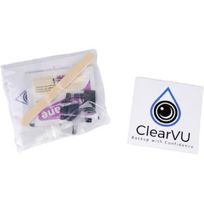 Camera Solutions J-101 Rear Cam Cleaner fits 2018 2025 Atlas | Includes DIY Kits | No Wiring Needed | Rinse Off Using Existing Factory Wiper Controls | Made in USA