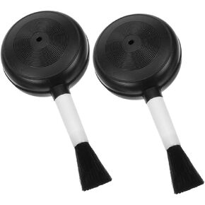 Cabilock Compact Lens Cleaning Kit 2pcs Air Blower and Brush for Camera Pc Dust Removal Sensor Cleaning