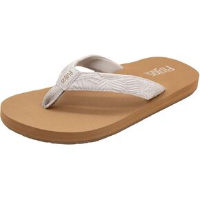 Flojos Erykah Women's Sandal ، حزام Thong الواسع مع سرير Neoprene Kush