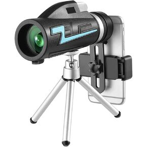 Teleskop Teleskope Leistungsstarkes Fernglas Monokular Leistungsstarkes Teleskop Wasserdichtes Fernrohr mit GRO?er Reichweite und Smartphone-Funktion Outdoor-Tourismus/Jagdteleskop (10x42 Set A)