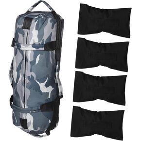 SUPVOX 1Set Camouflage Fitness Sandbag Durable Weight Training Bag for Strength Building and Endurance Workouts Portable Exercise Tool for Gym Enthusiasts and Outdoor Training