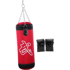 Garneck 1 Set Fitness Bag Hanging Durable Inflatable Exercise Bag for Karate Training Kicking Practice and Physical Fitness Heavy Duty Sandbag with Premium Design for Home Use